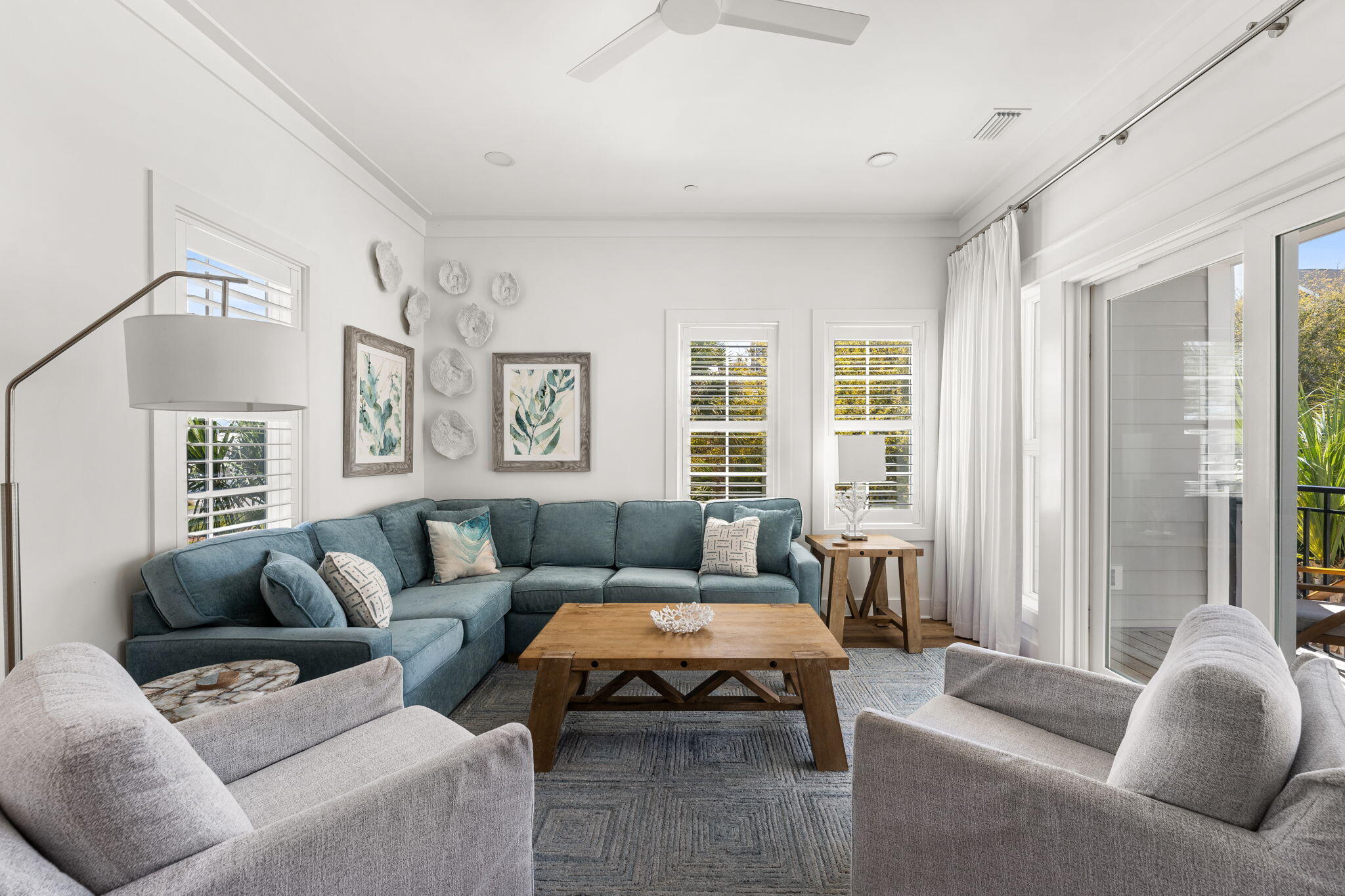 413 Henderson Cottage Way Destin, FL 32541 - Photo 14 of 48 a living room with furniture and a large window