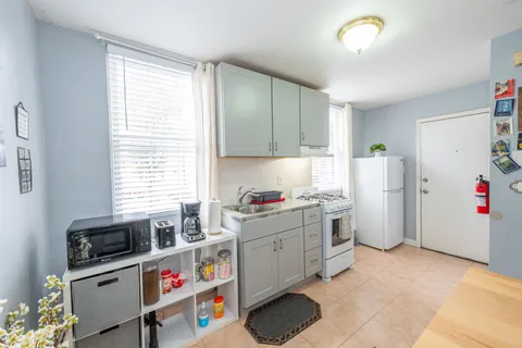 a room with storage and utility