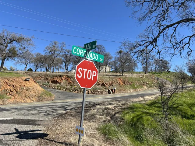 an aerial view of a residential houses
