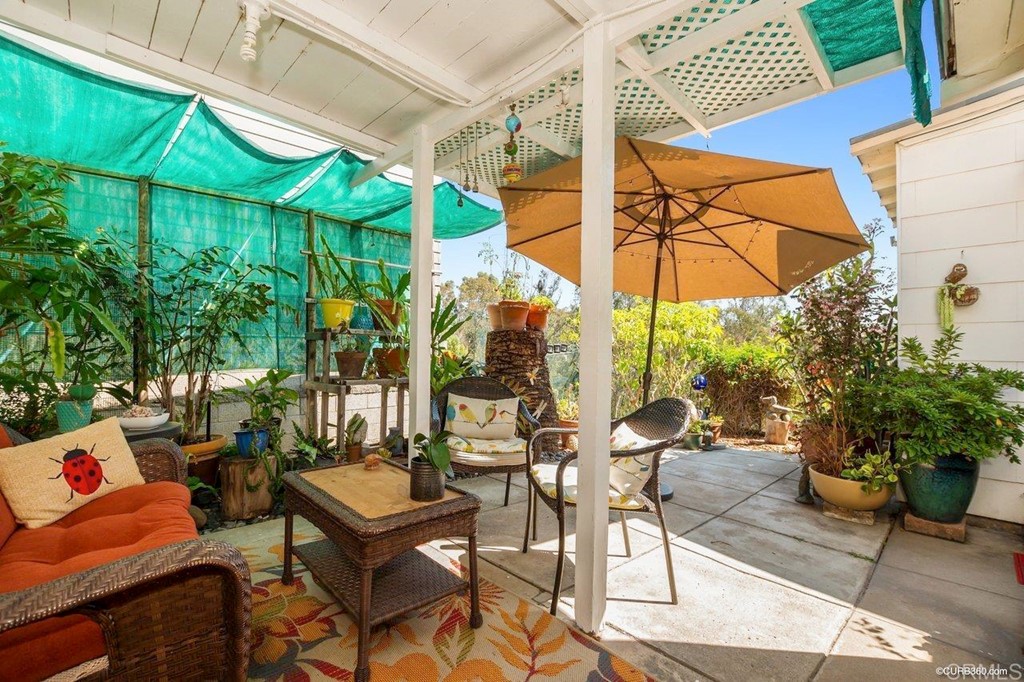 3023-3027 Olive Street San Diego, CA 92104 - Photo 15 of 41 Private patio overlooking Switzer Canyon