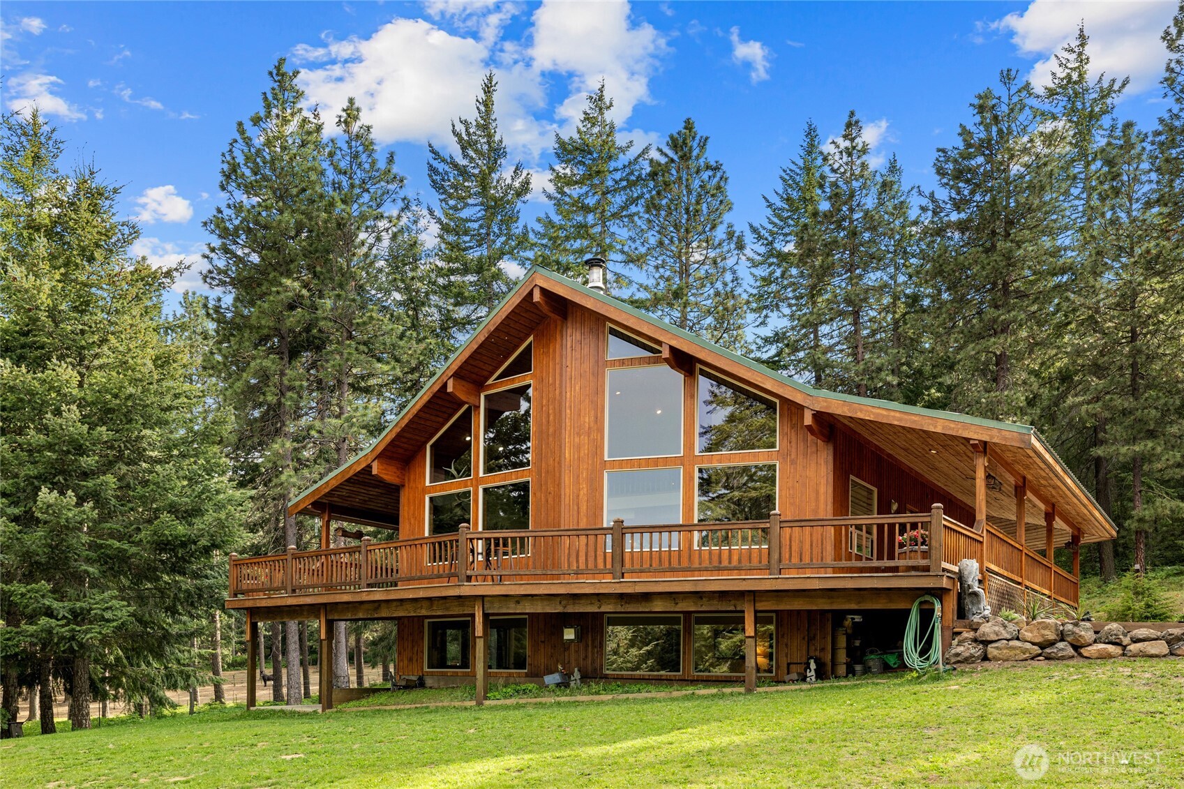 1101 Emerick Road Cle Elum, WA 98922 - Photo 5 of 40 a view of a house with yard and sitting area