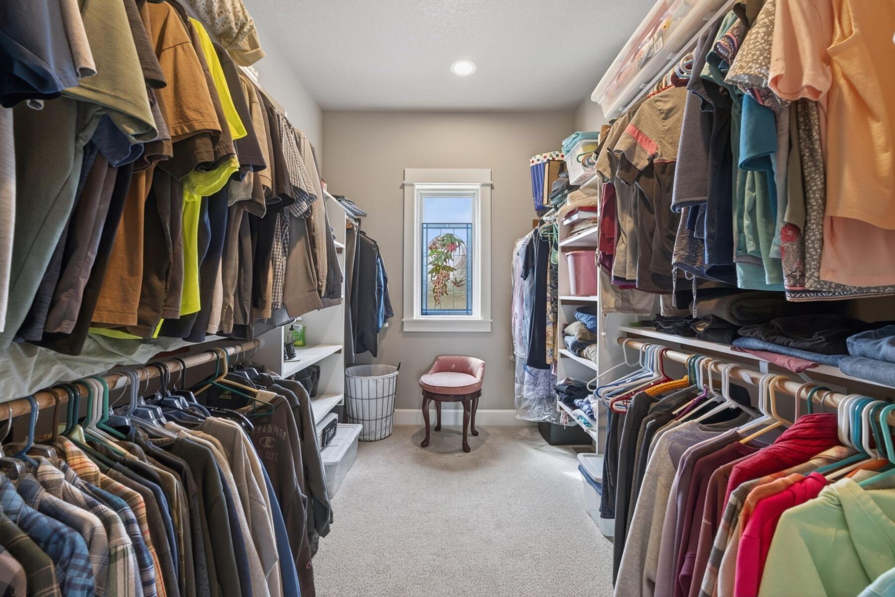11620 Southwest Pixie Lane Culver, OR 97734 - Photo 27 of 53 a view of walk in closet with clothes and shoes