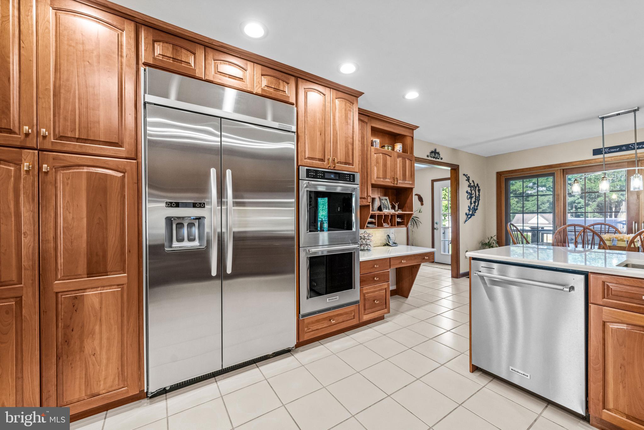 103 Fox Chase Court Southampton, NJ 08088 - Photo 31 of 98 a kitchen with stainless steel appliances granite countertop a refrigerator and cabinets