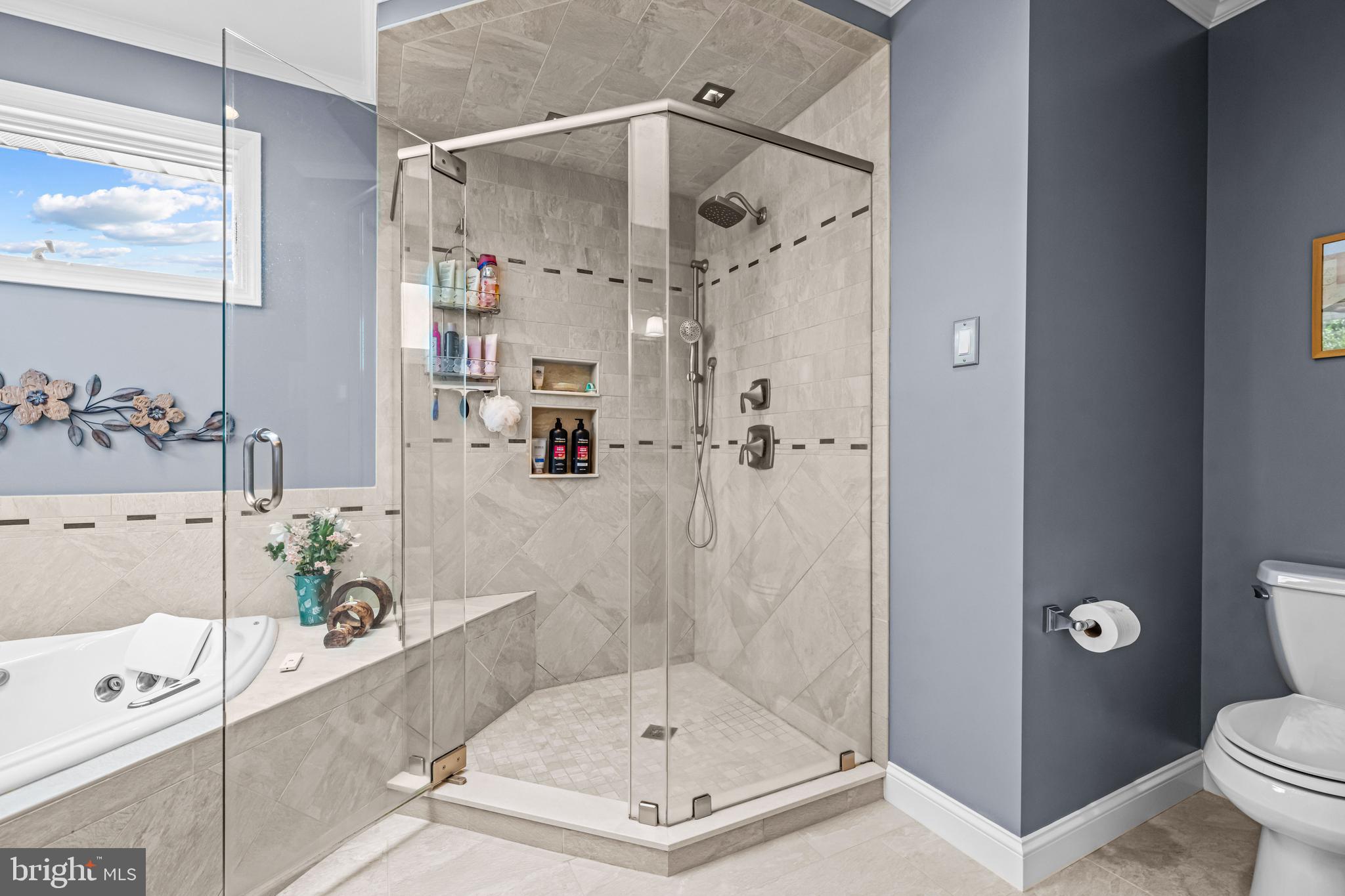 103 Fox Chase Court Southampton, NJ 08088 - Photo 51 of 98 a bathroom with a shower and a sink