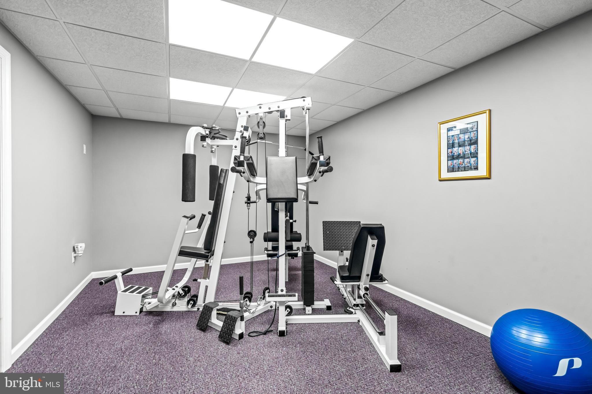 103 Fox Chase Court Southampton, NJ 08088 - Photo 66 of 98 a room with gym equipment