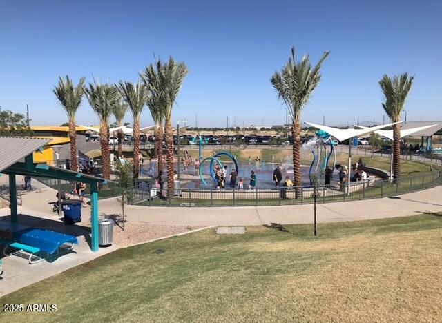 5123 South Mariposa Drive Gilbert, AZ 85298 - Photo 33 of 35 a view of a yard with a patio