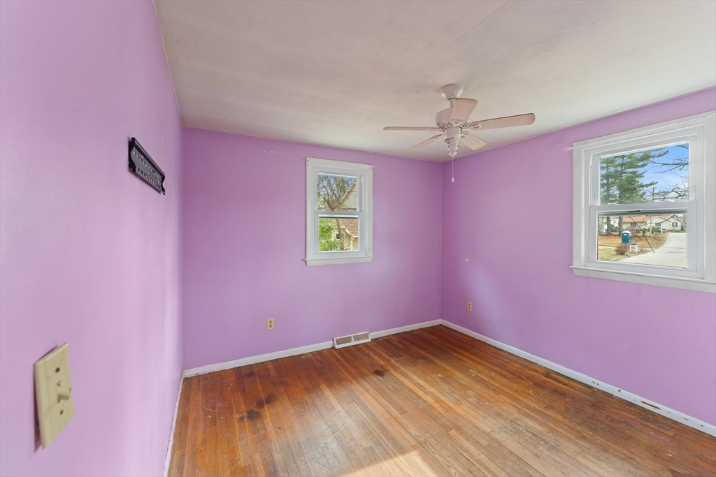 38 Orton Street Worcester, MA 01604 - Photo 12 of 37 a view of empty room with a window and ceiling fan