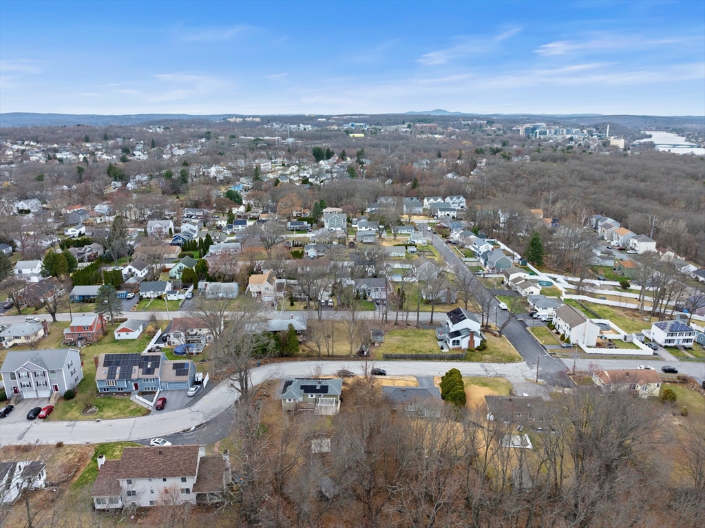 38 Orton Street Worcester, MA 01604 - Photo 35 of 37 an aerial view of residential houses with outdoor space