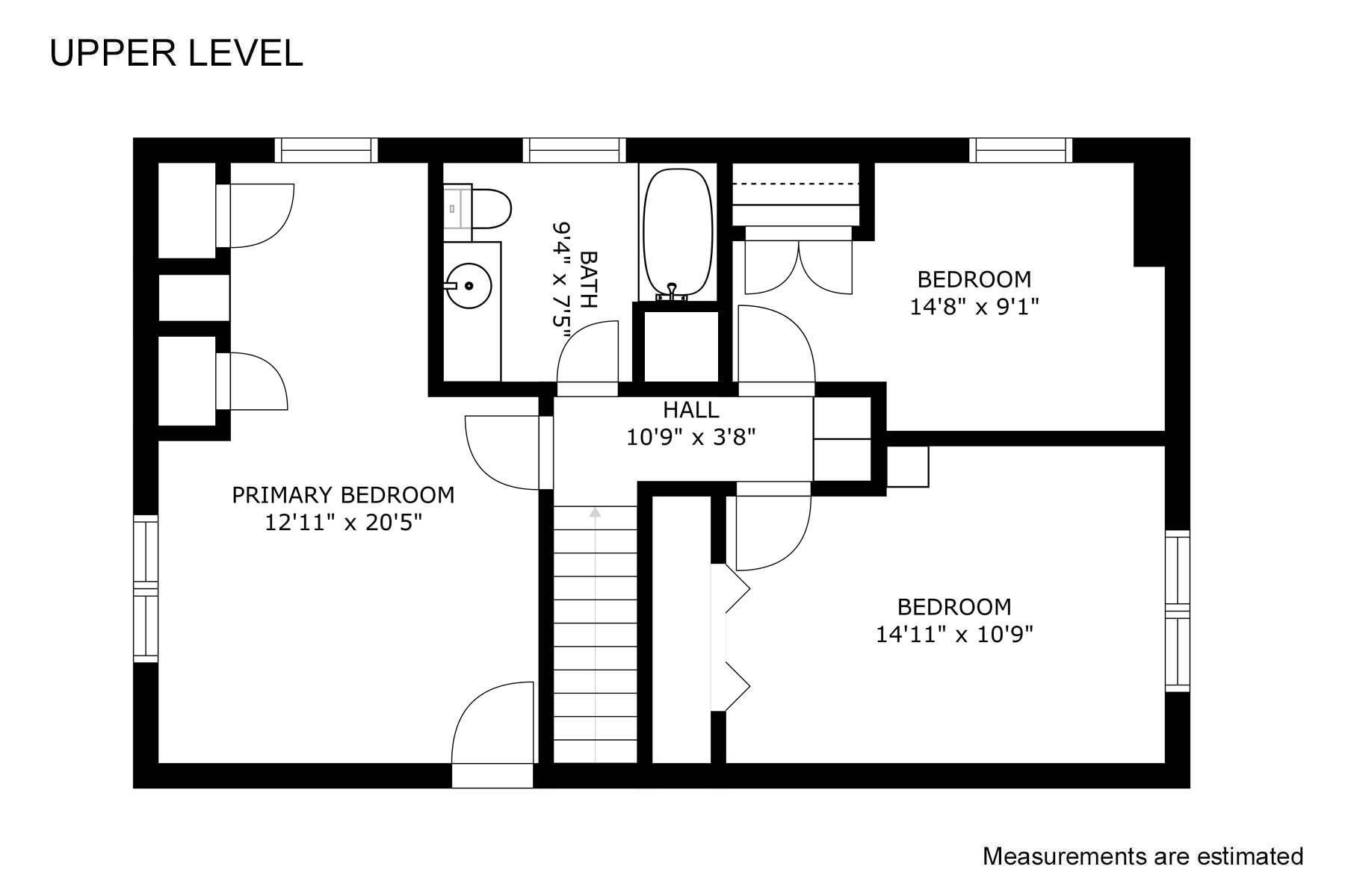 216 Country Club Road Holland, MI 49423 - Photo 42 of 43 Upper Level Floorplan