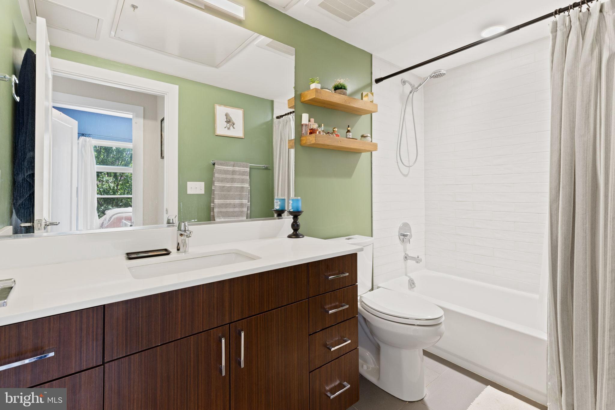1111 Orren Street Northeast, Unit 207 Washington, DC 20002 - Photo 11 of 21 Modern bathroom with stylish accents.
