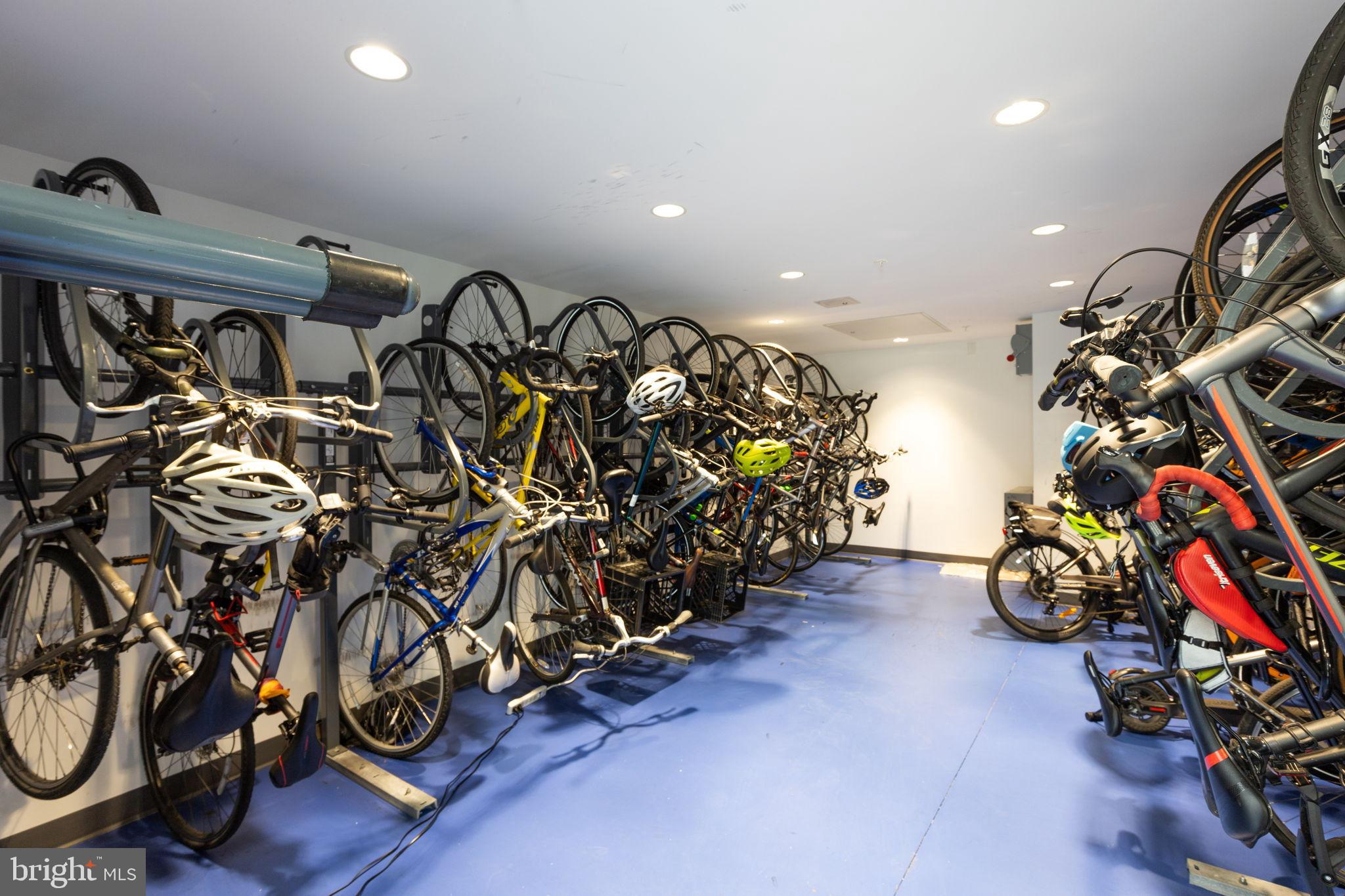1111 Orren Street Northeast, Unit 207 Washington, DC 20002 - Photo 18 of 21 Bicycle haven: organized and ready to ride.