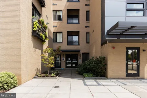 a view of a entryway of the house