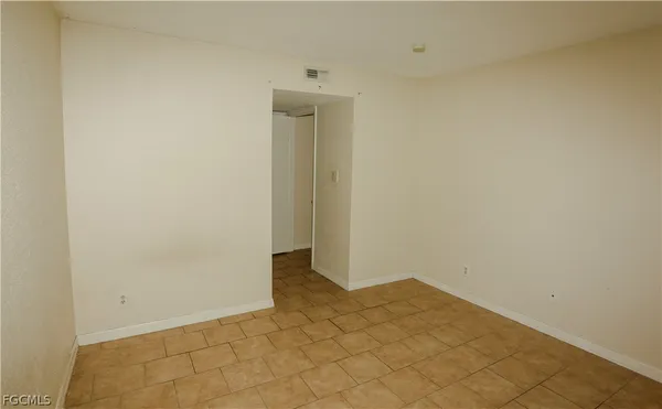 a view of empty room