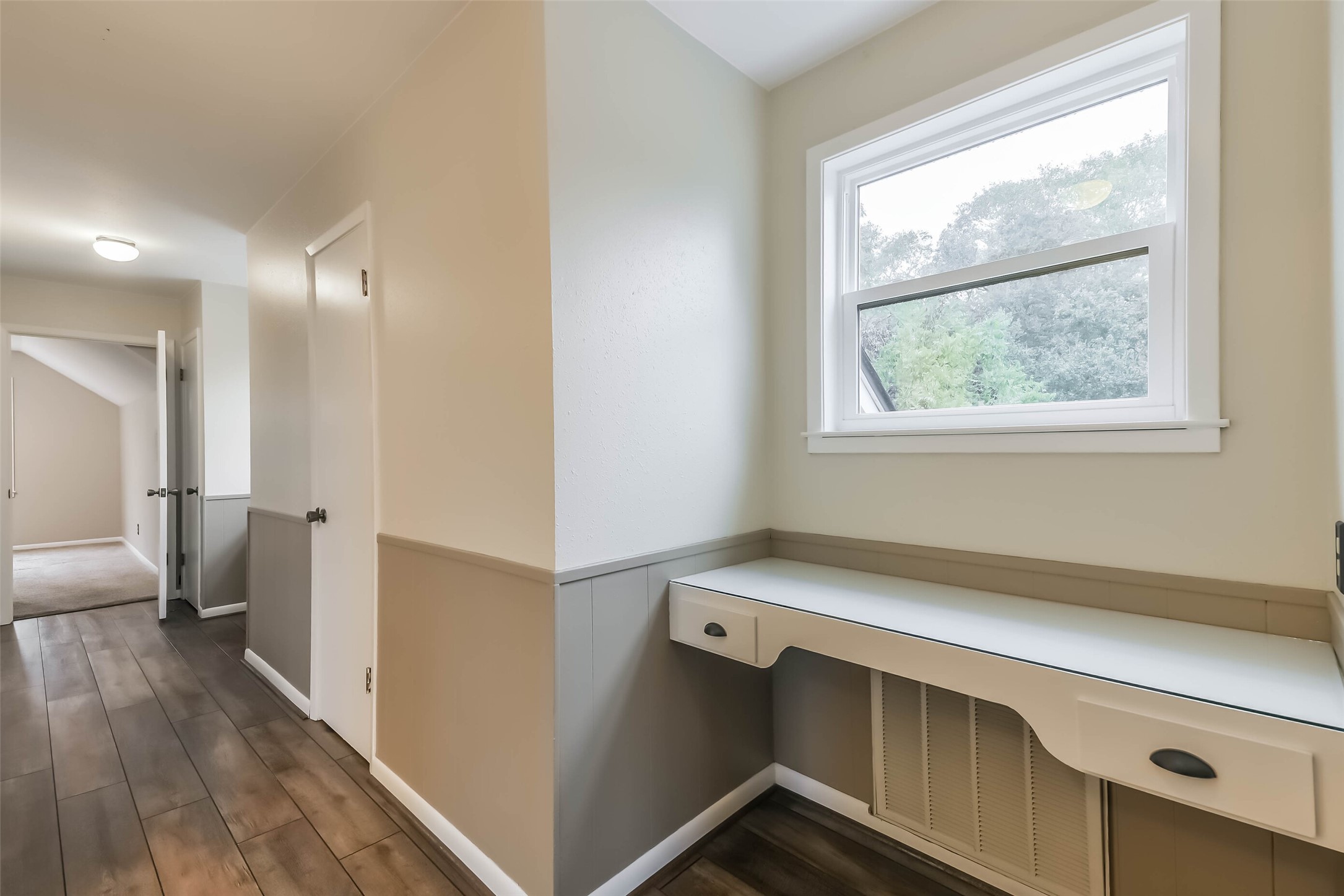 1210 Timber Lane Rosenberg, TX 77471 - Photo 29 of 48 a view of a livingroom with wooden floor and a window