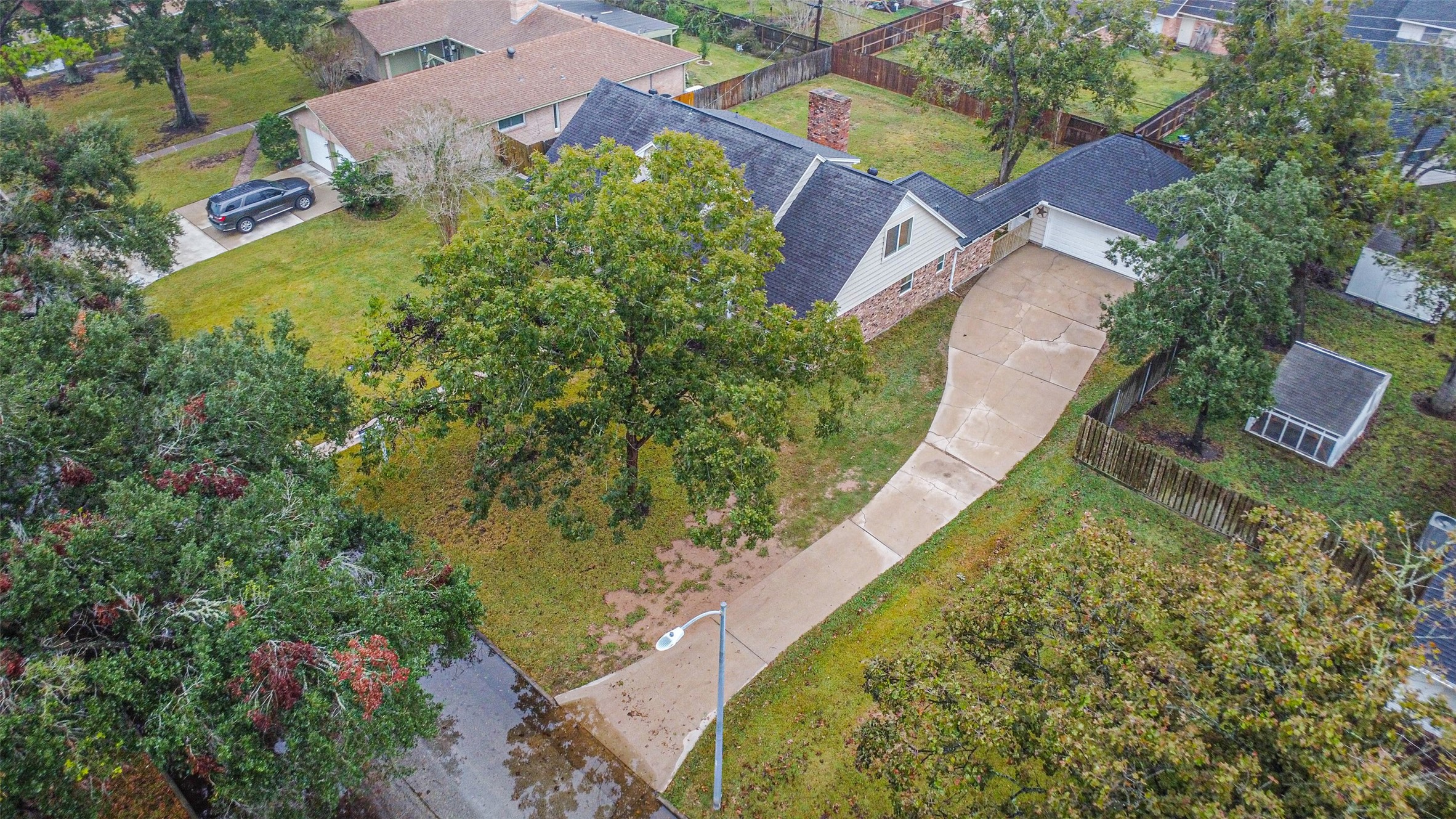1210 Timber Lane Rosenberg, TX 77471 - Photo 45 of 48 an aerial view of a house