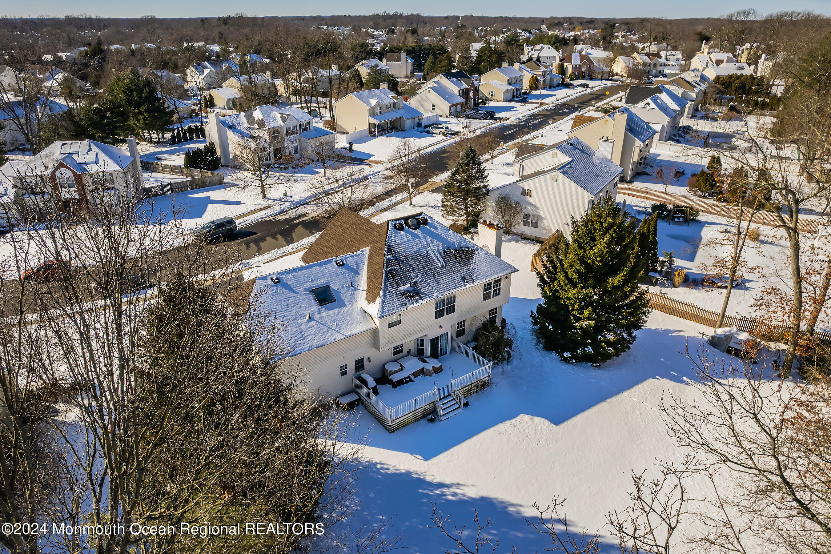 435 Meadowood Road Jackson, NJ 08527 - Photo 43 of 45 43-Rear Aerial
