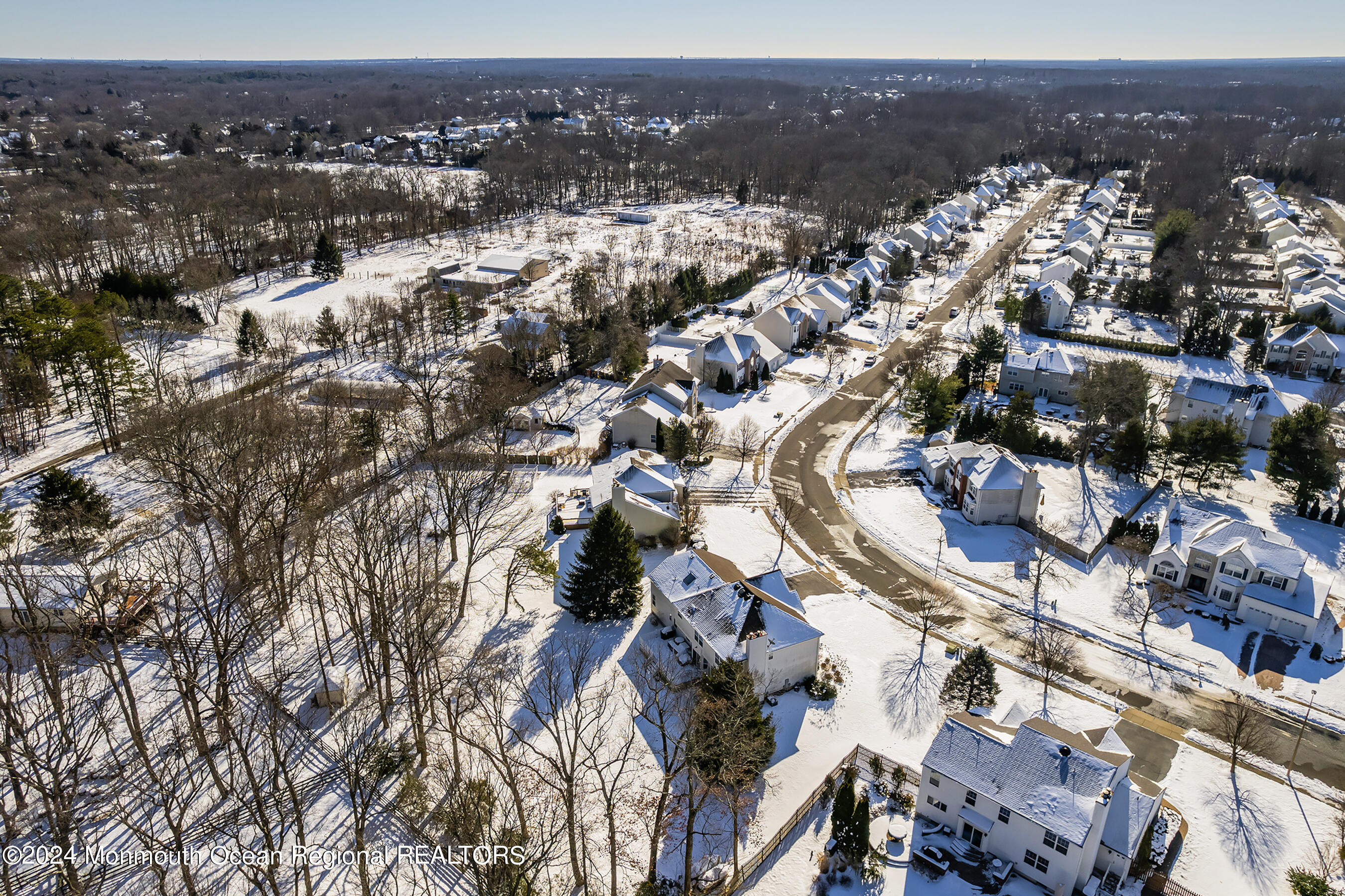 435 Meadowood Road Jackson, NJ 08527 - Photo 44 of 45 44-Rear Aerial 2