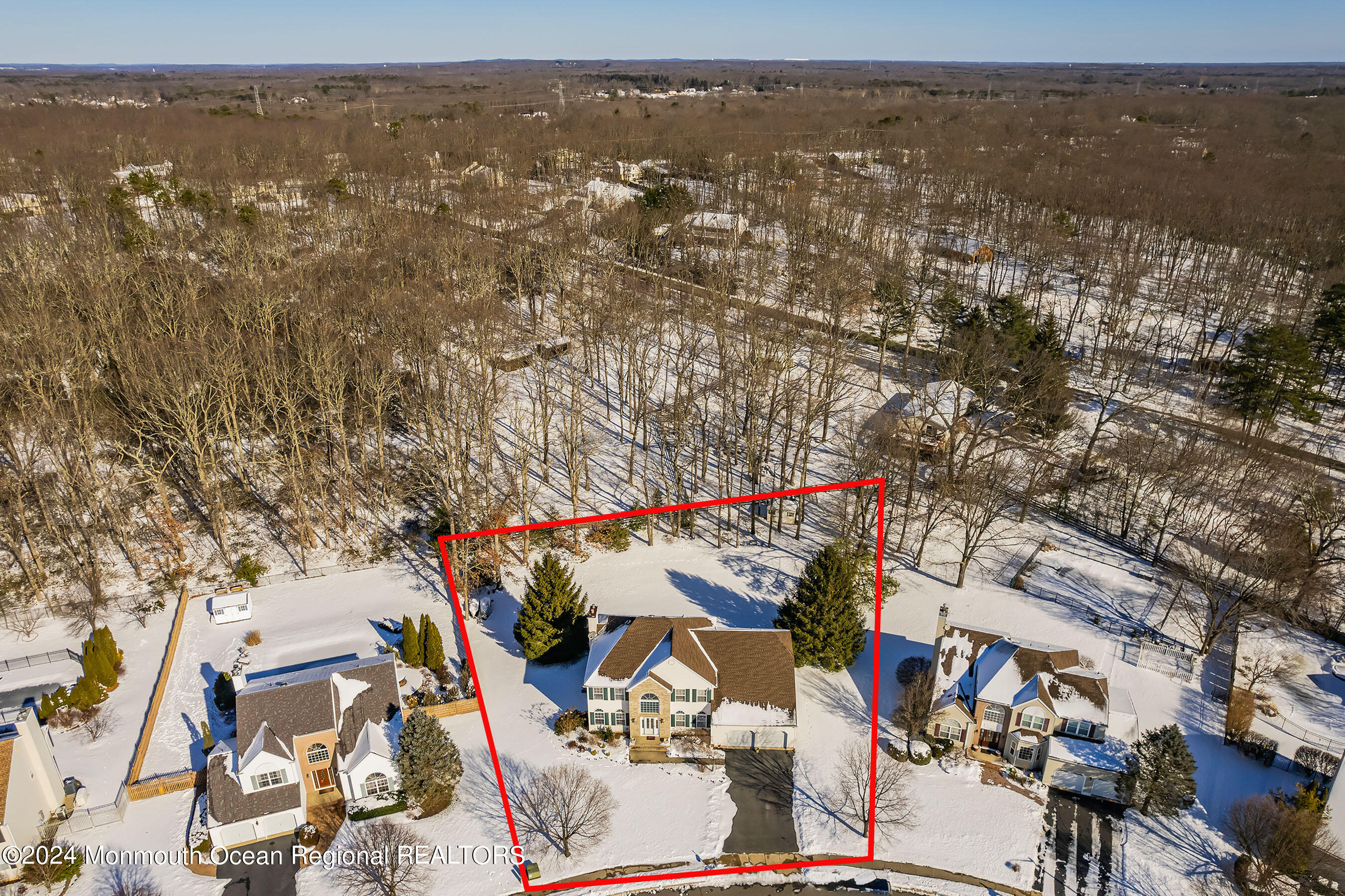 435 Meadowood Road Jackson, NJ 08527 - Photo 7 of 45 03-Front Aerial 2 OUTLINE