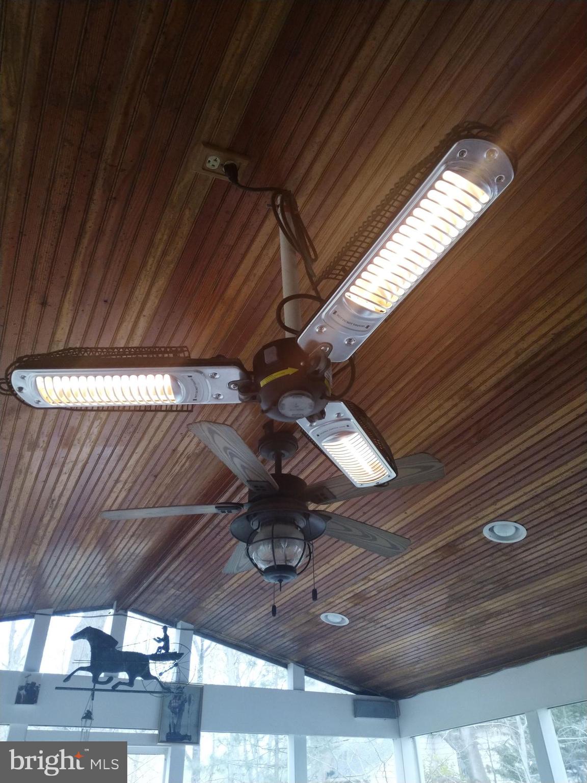8312 Crown Court Road Alexandria, VA 22308 - Photo 27 of 68 Screened in porch ceiling heater