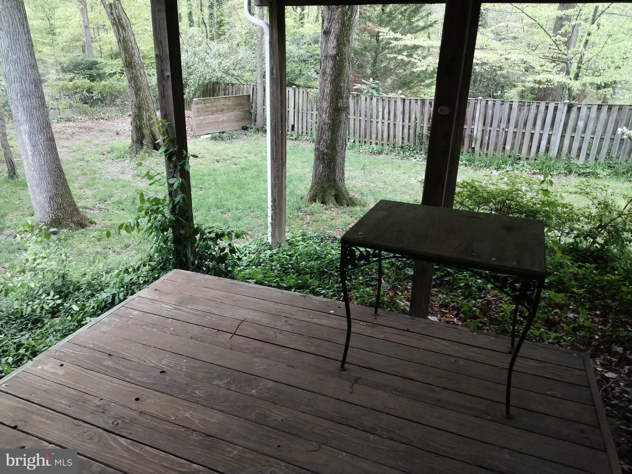 8312 Crown Court Road Alexandria, VA 22308 - Photo 66 of 68 Deck area off LL Rec Room