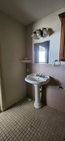 a bathroom with a toilet