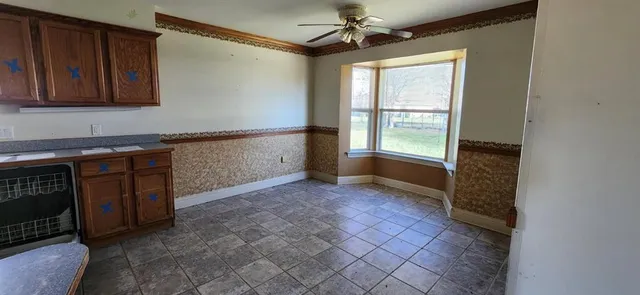 a view of hallway with window
