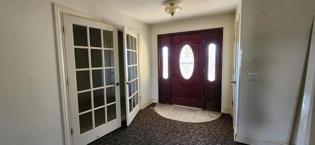 wooden floor in an empty room