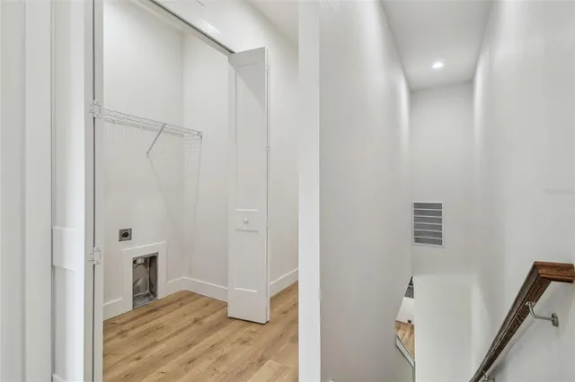 a view of empty room