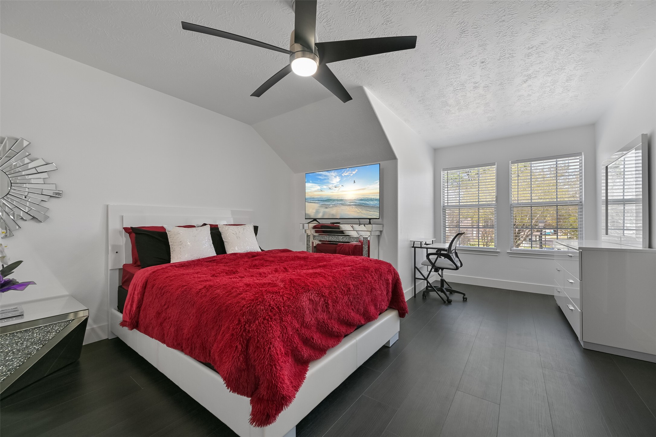 2007 Que Manor Drive Houston, TX 77090 - Photo 24 of 29 a bed room with a bed and a window