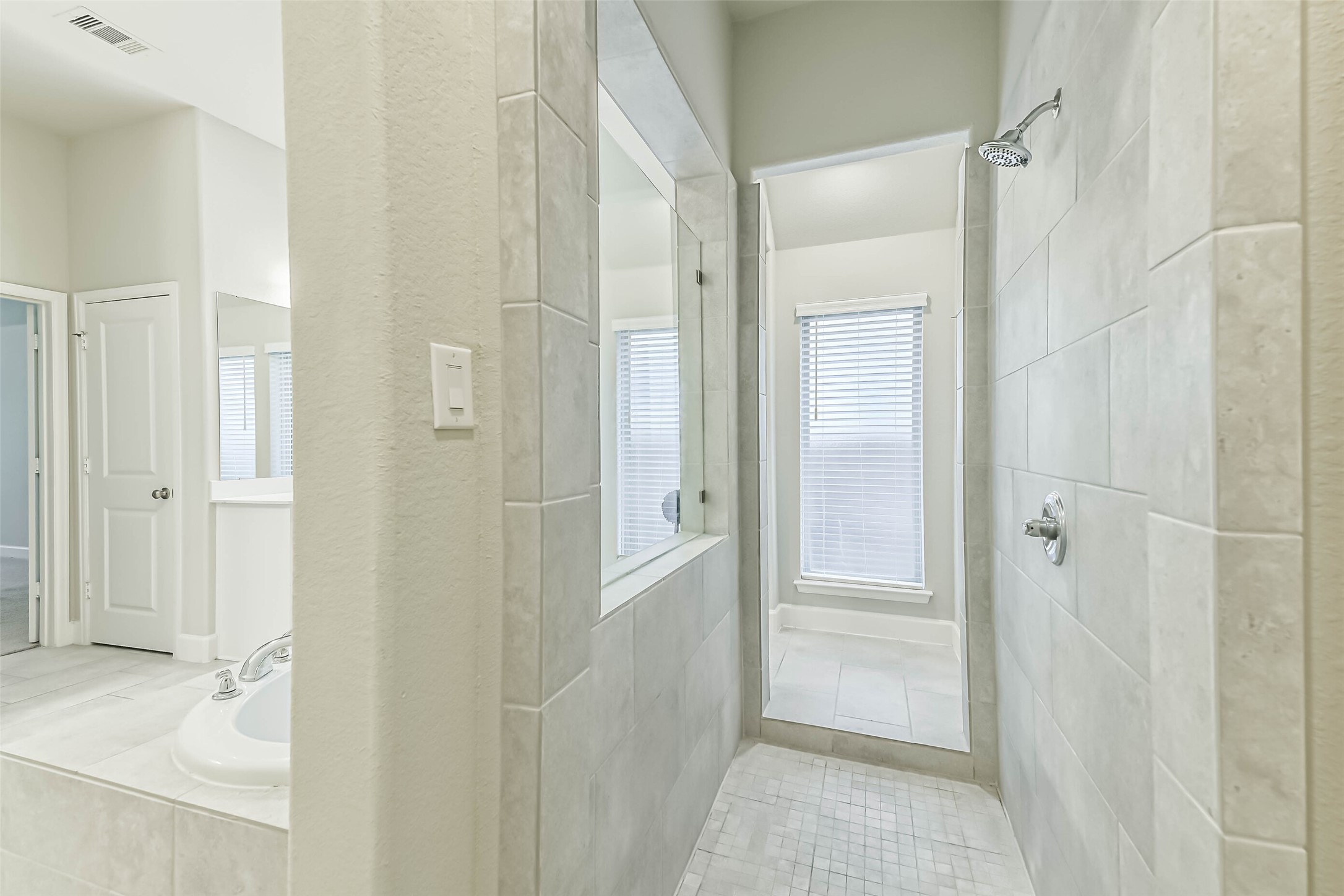 8132 Tyrell Hgts Road Magnolia, TX 77354 - Photo 19 of 40 Oversized walk-in shower that promises a spa-like retreat.