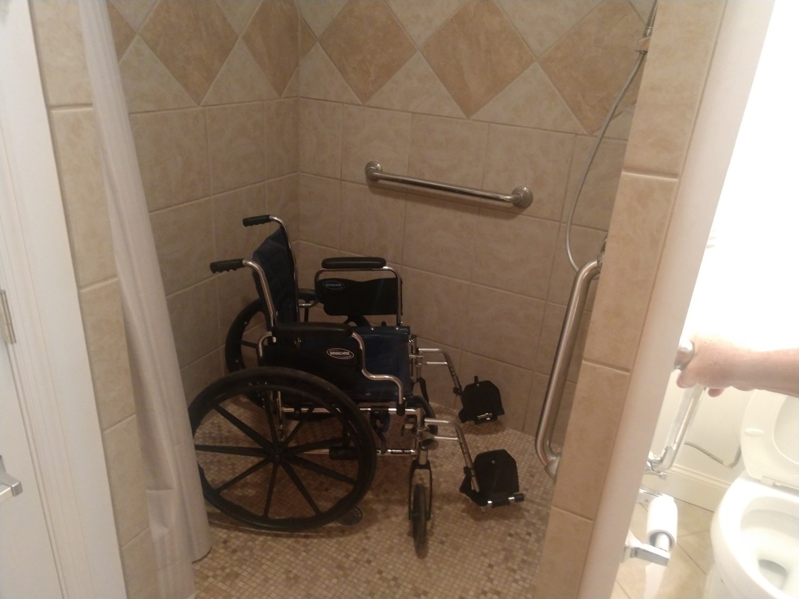 1926 Hunters Run Road Lewisburg, TN 37091 - Photo 42 of 50 Shows wheelchair in apartment shower.