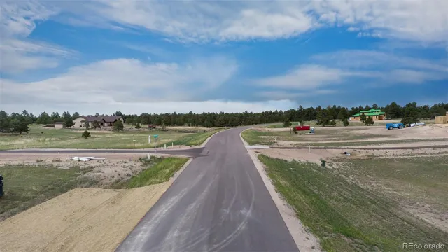 a view of a terrace with a yard