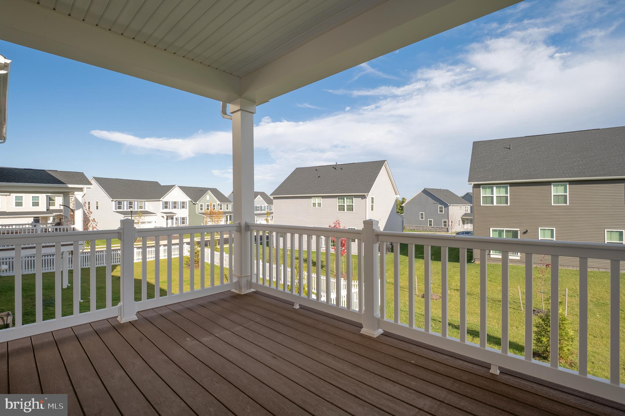 1268 Backbone Way Frederick, MD 21702 - Photo 84 of 92 a view of a balcony with wooden floor