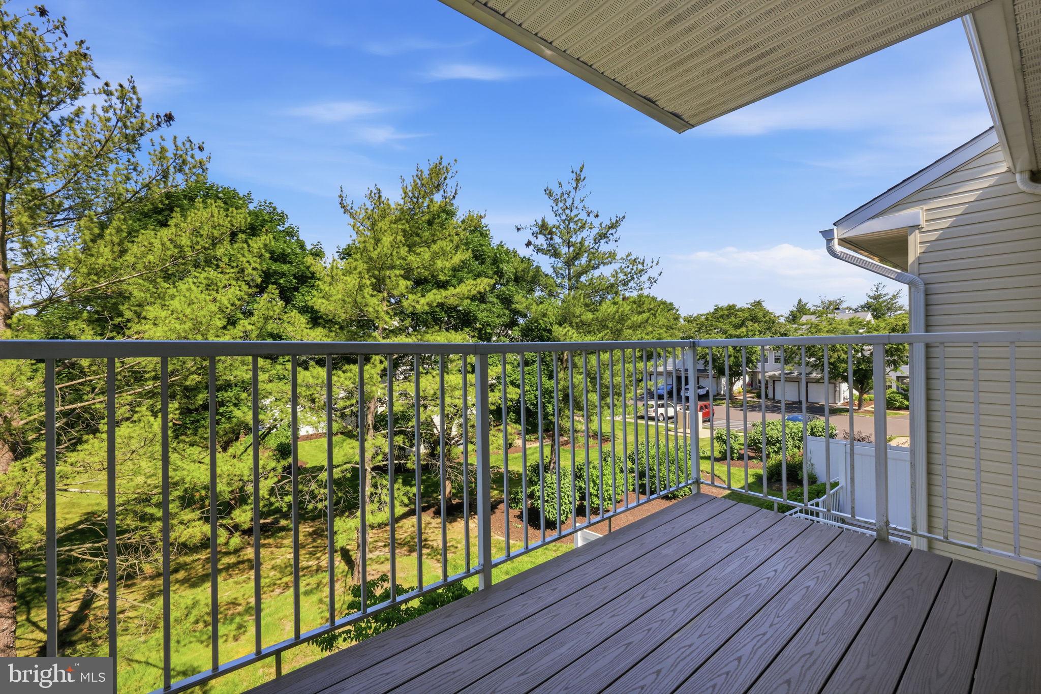 2601 Waterford Road, Unit 95 Yardley, PA 19067 - Photo 25 of 34 Balcony