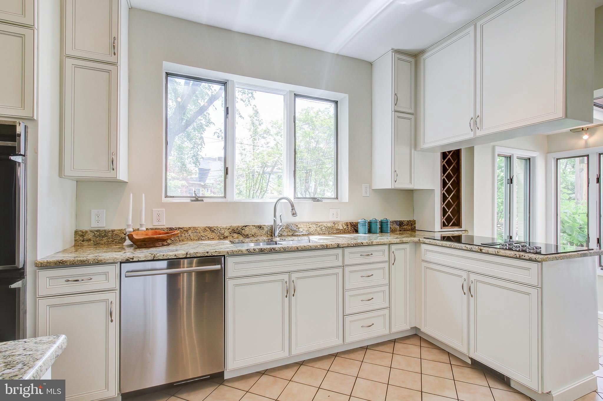 3232 Klingle Road Northwest Washington, DC 20008 - Photo 13 of 41 South & West Facing Kitchen