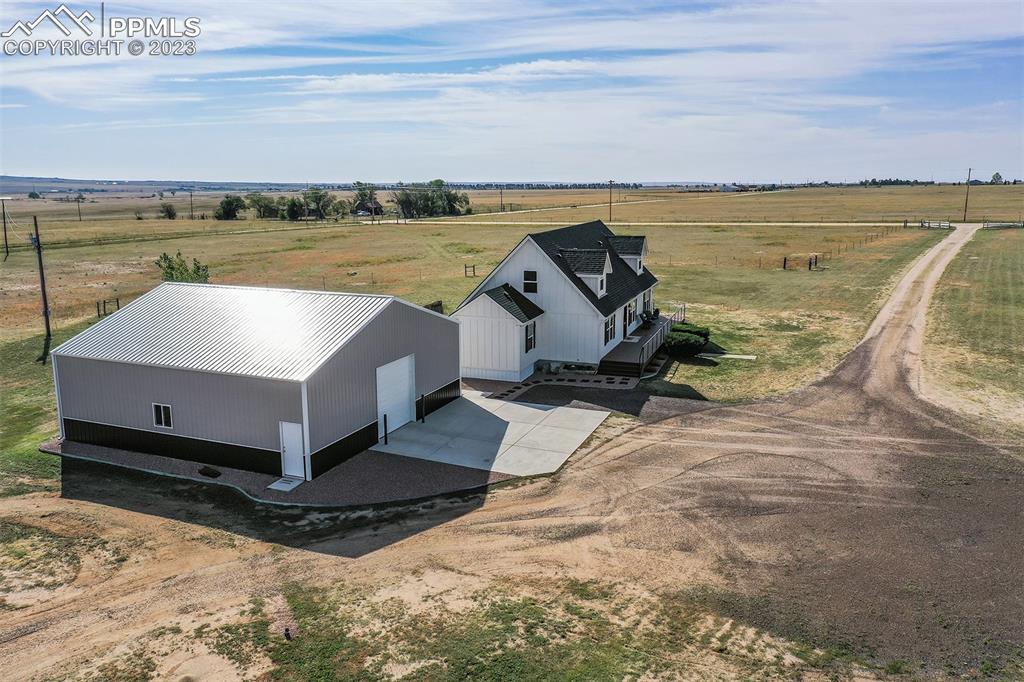 21750 Scott Road Calhan, CO 80808 - Photo 3 of 50 a view of a lake with a terrace