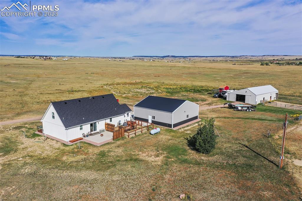 21750 Scott Road Calhan, CO 80808 - Photo 7 of 50 a view of a ocean with a nearby beach