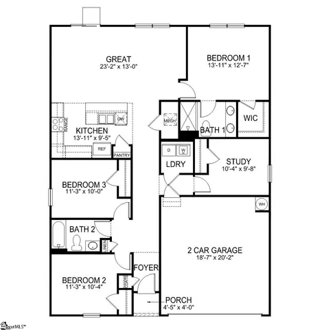 $269,990 | 622 Oak Ridge Drive, Clinton, SC 29325