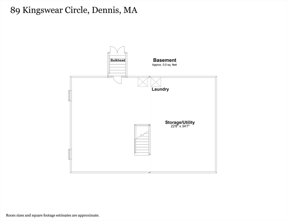 89 Kingswear Circle Dennis, MA 02660 - Photo 40 of 40 a picture of a bench in a white building