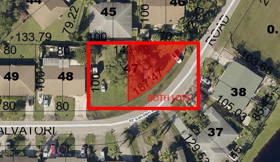 4547 Southeast Salvatori Road Stuart, FL 34997 - Photo 2 of 12 Aerial Map2