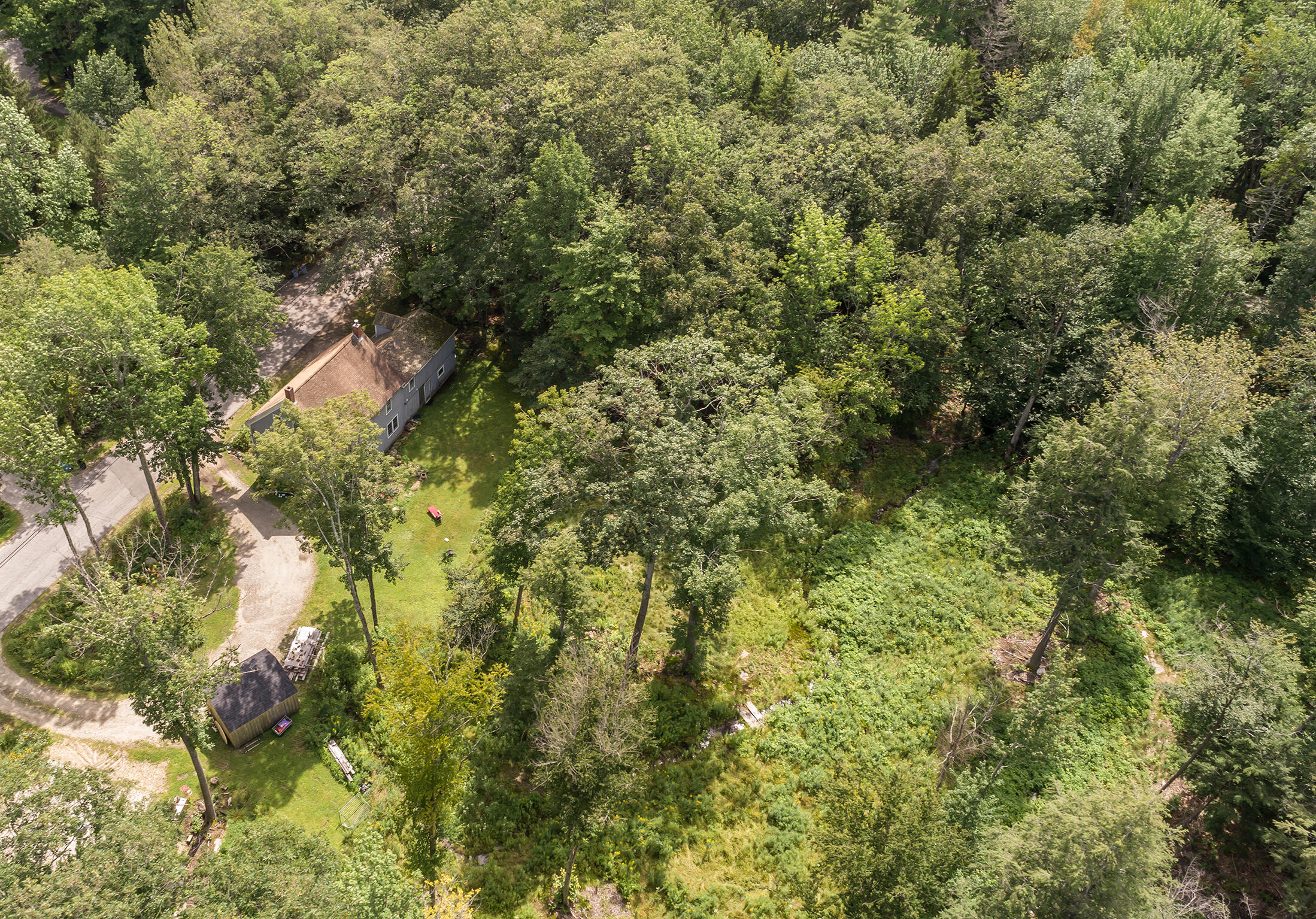 25 Lunt Road Freeport, ME 04032 - Photo 31 of 31 drone shot first