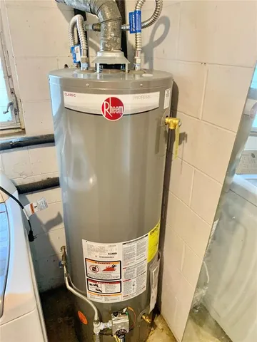 a view of storage and utility room