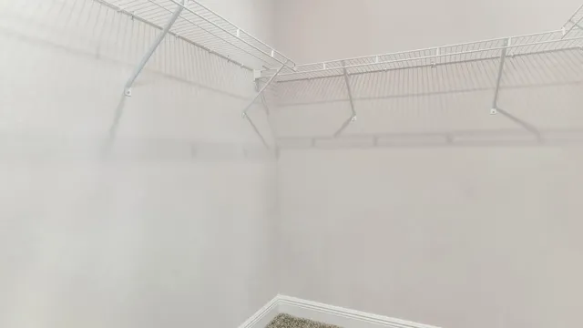 a view of a rack on the wall