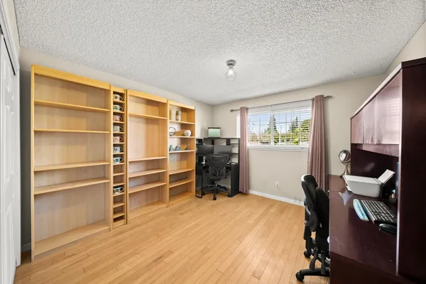 a room with furniture and a window