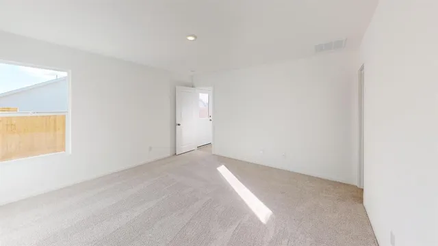 a view of empty room