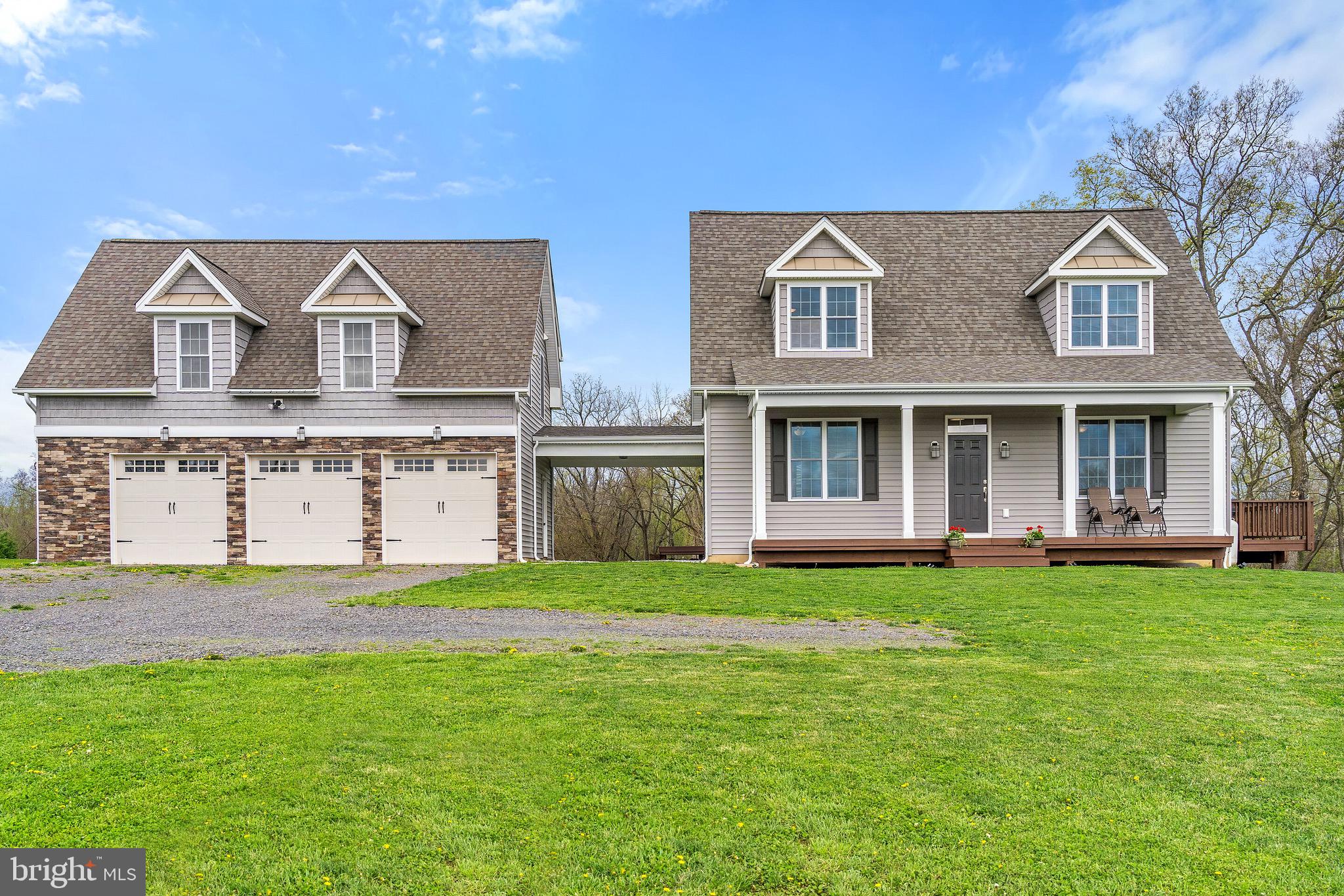 18178 Stevensburg Road Culpeper, VA 22701 - Photo 1 of 36 Custom 3Br; 2Ba home on 11.5 ac w/ apt over garage