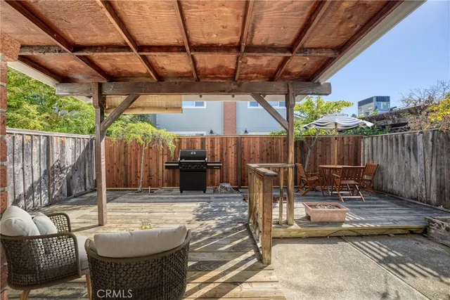 an aerial view of house with yard