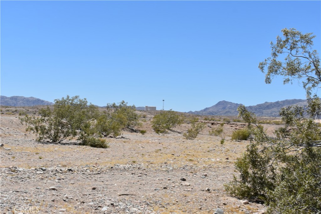 0 Calle Hernandez Road Needles, CA 92363 - Photo 2 of 29 a view of a dry yard with a tree