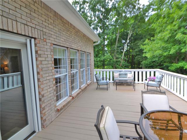 4257 Warren Road Franklin, TN 37067 - Photo 18 of 20 Large upper deck . . . accessed from great room . . .