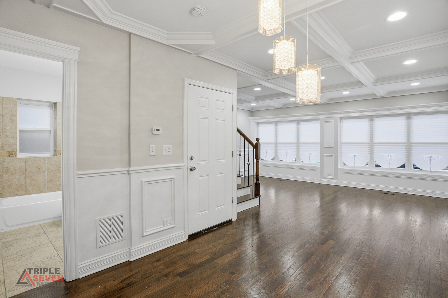 3832 West 64th Place Chicago, IL 60629 - Photo 7 of 35 a view of a livingroom with wooden floor